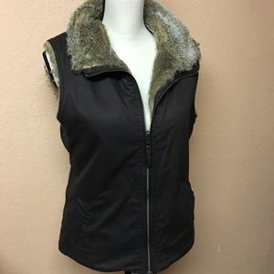 TJ Max reversible faux fur vest